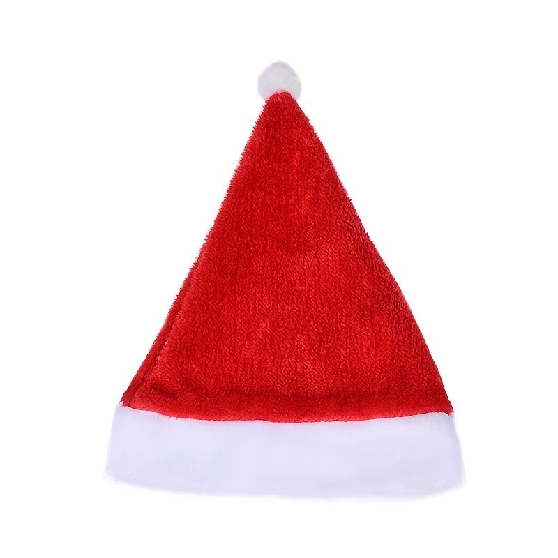 1 Kpl Pehmoiset Jouluhatut Tukkumyynti Aikuisille Lapsille Punaiset Joulukoristelutarvikkeet Hatut
