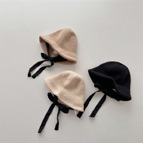 Toddler Tyttöjen Knit Bucket Hat