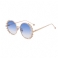 Gold Frame Gradient Blue