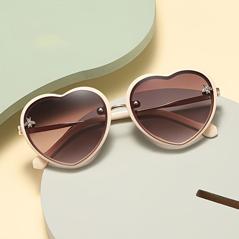 1kpl Lasten Sarjakuva Loving Cute Sunglasses Anti-ultraviolettilasit