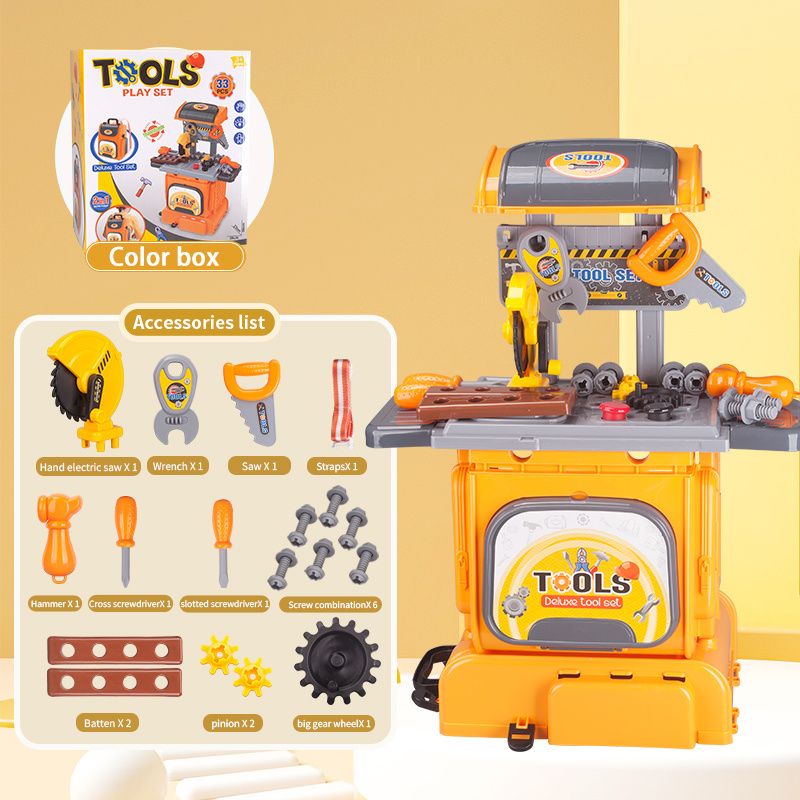 Lasten Creative Toys Reppu Tool Station Play House Lelut