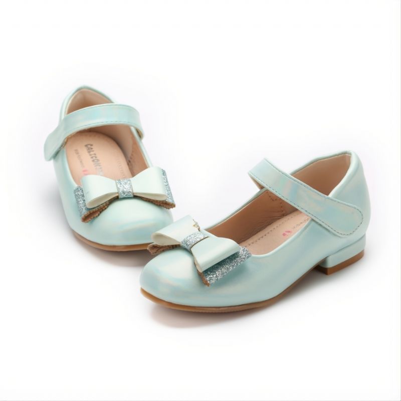 Toddler Lasten Bowknot Design Tytöt Kengät Prinsessa Mary Jane Flats