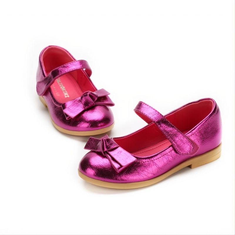 Toddler Lasten Bowknot Design Tytöt Kengät Prinsessa Mary Jane Flats