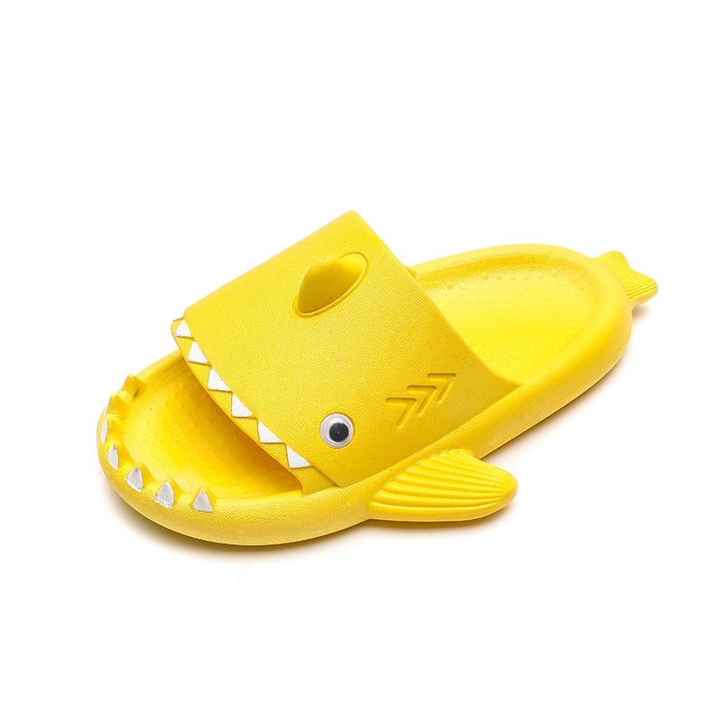 Poikien Casual Sarjakuva Pvc Shark Slip-on Tossut Kotiin Sisätiloihin