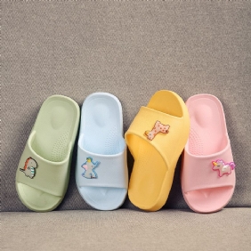 Lasten Sandaalit Pojat Tytöt Vaahtomuovi Rantaliukumäiset Candy Color Kevyet Hengittävät Tossut
