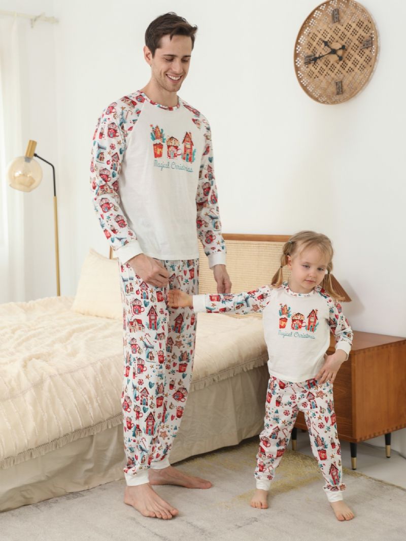 Lasten Jouluinen Pyjamasetti