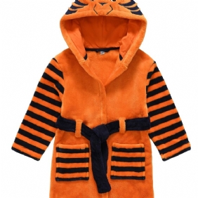 Poikien Kylpytakki Tiger-muotoinen Pyjama-kylpytakki