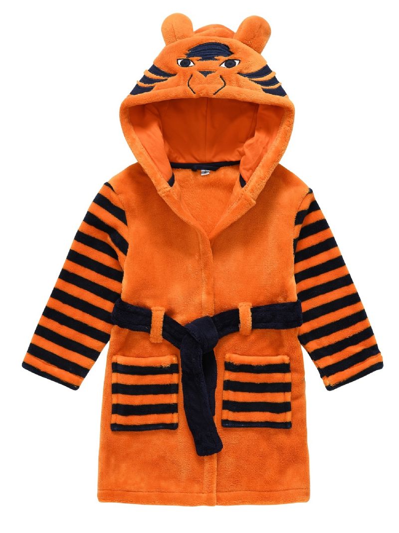 Poikien Kylpytakki Tiger-muotoinen Pyjama-kylpytakki