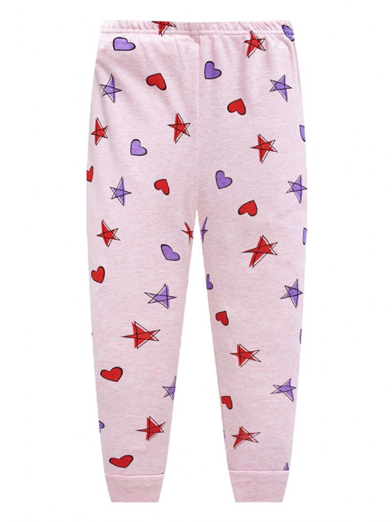 Tyttöjen Sarjakuva Unicorn Painetut Pyjamasetit
