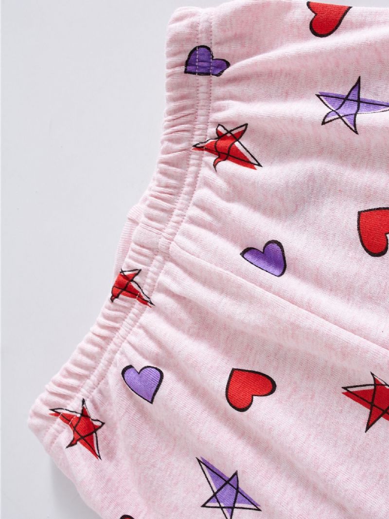 Tyttöjen Sarjakuva Unicorn Painetut Pyjamasetit