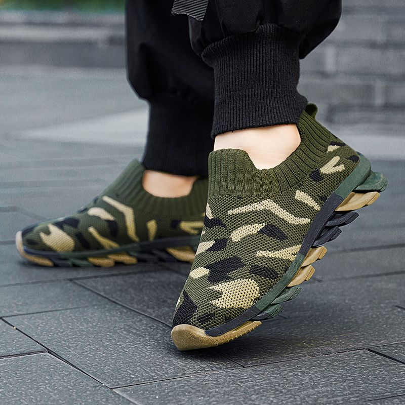 Pojille All Season Camo Green Lenkkarit