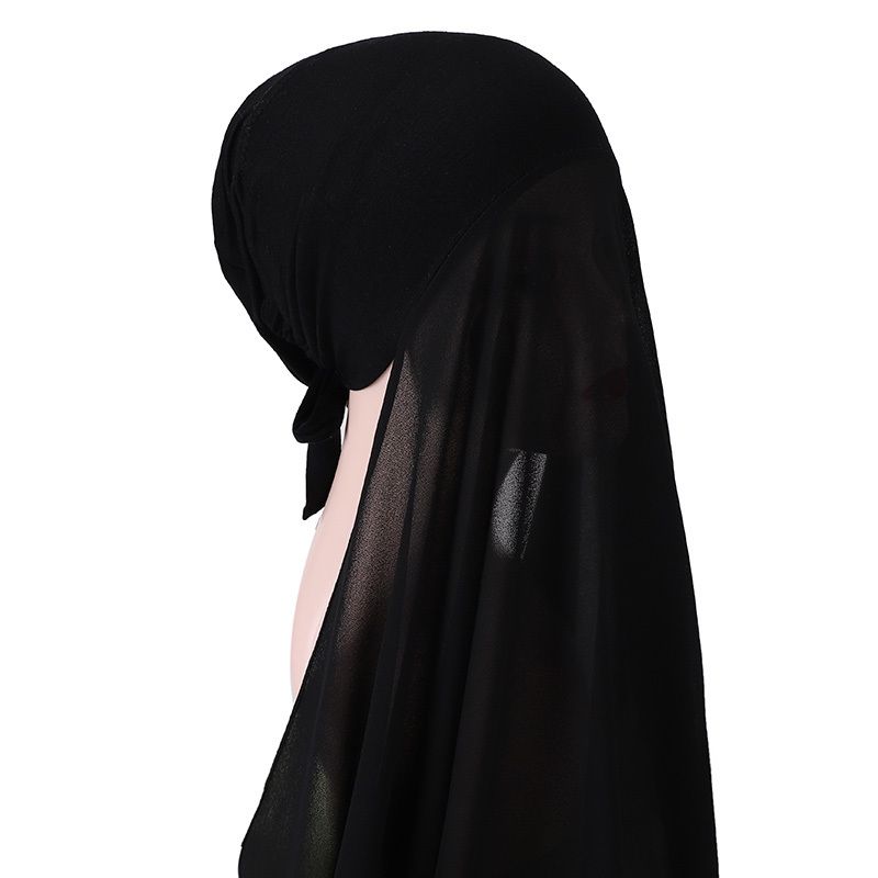Sifonki Hijab-päähuivi Mukava Bandana-huivi Pääkääre Naisten Tytöille