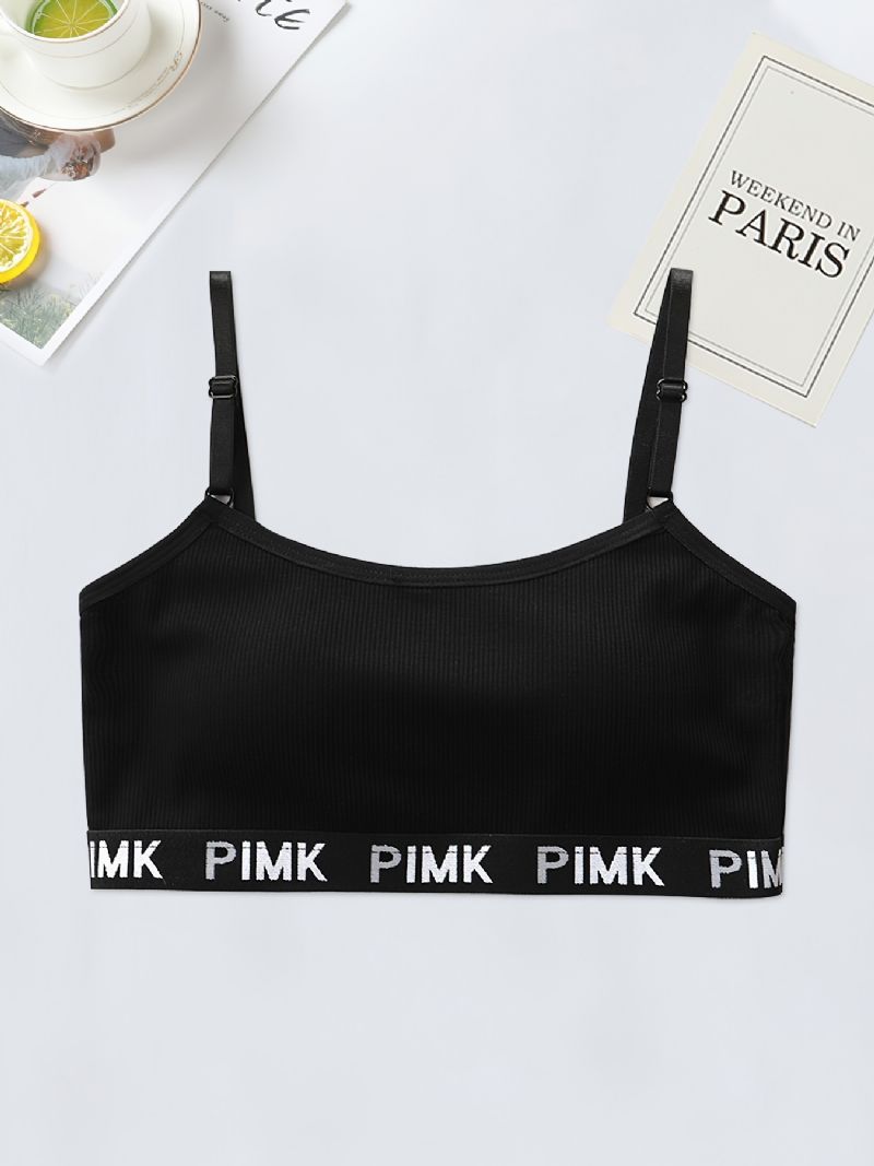 3kpl Tyttöjen Bralette Pehmeä Tank Top Alusvaatteet Setti