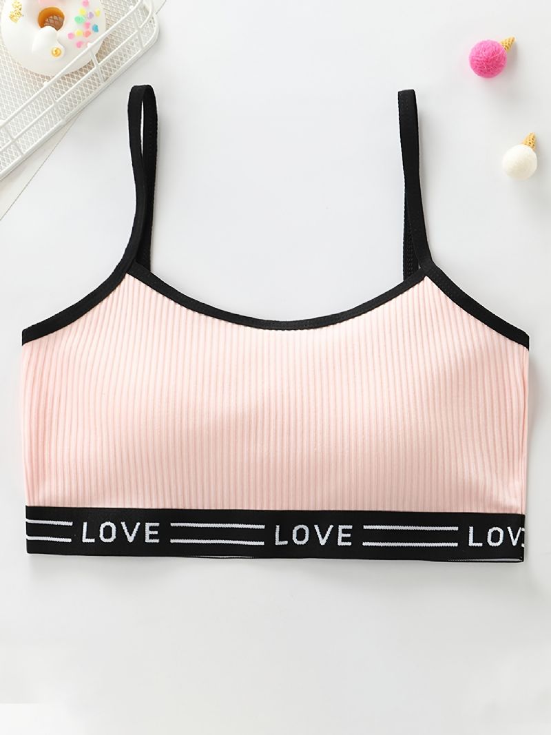 3kpl Tyttöjen Harjoitusrintaliivit Saumattomat Joustavat Urheilu Bralette Hihaton Crops Tanktopit Alusvaatteet