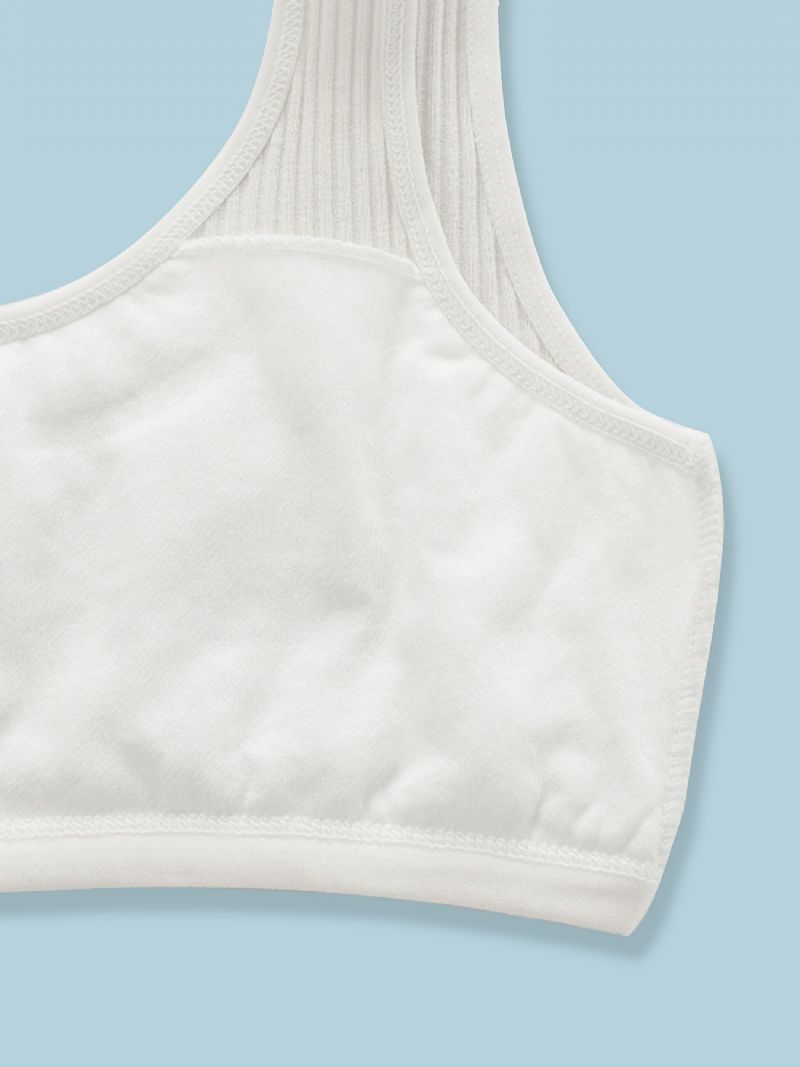 3kpl Tyttöjen Harjoitusrintaliivit Saumattomat Joustavat Urheilu Bralette Hihaton Crops Tanktopit Alusvaatteet