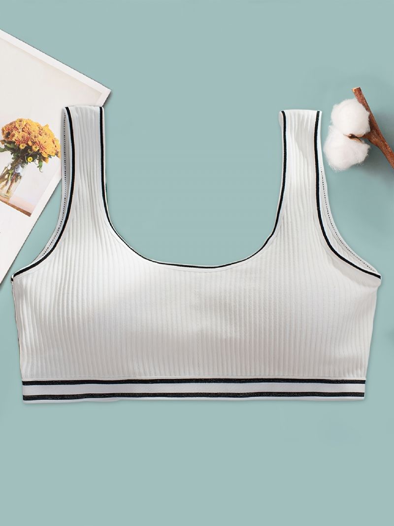 3kpl Tyttöjen Harjoitusrintaliivit Saumattomat Joustavat Urheilu Bralette Hihaton Crops Tanktopit Alusvaatteet