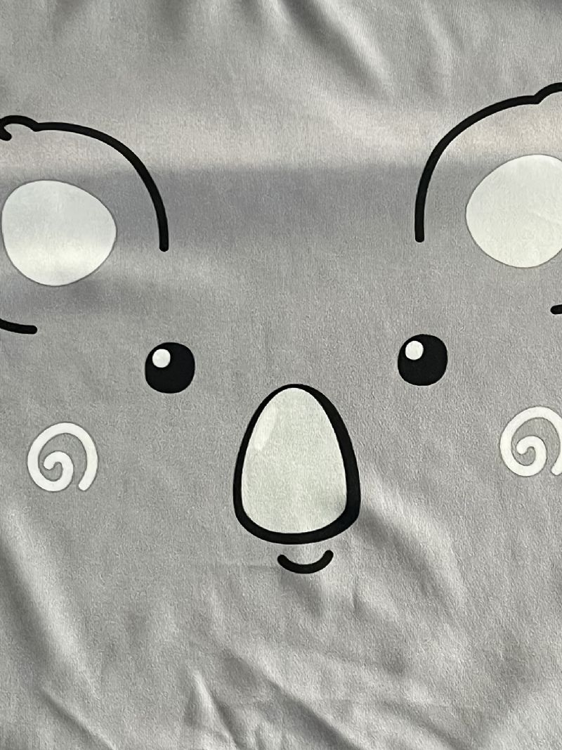 Poikien Pyöreäkaula Animal Print T-paita Lyhythihainen Lasten Vaatteet