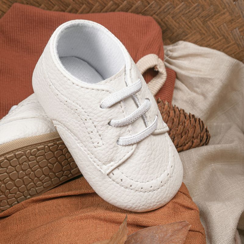 Infant Vauvan Poikien Pu-nahkaiset Loafers Prewalker Kengät