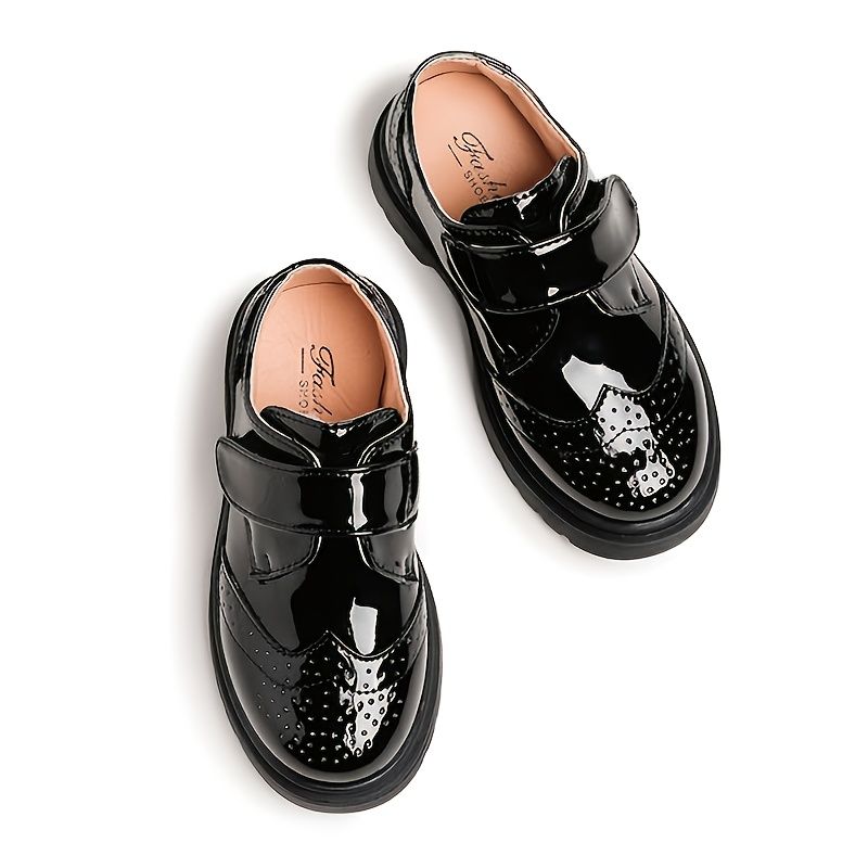 Lasten Black Casual Loafers Pehmeys Mukavat Poikien Kengät