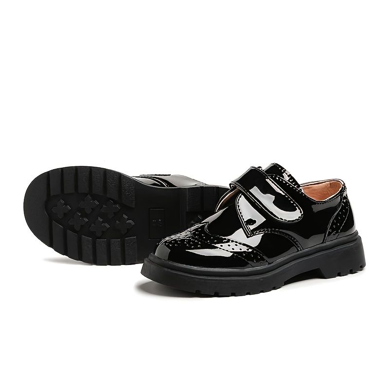 Lasten Black Casual Loafers Pehmeys Mukavat Poikien Kengät