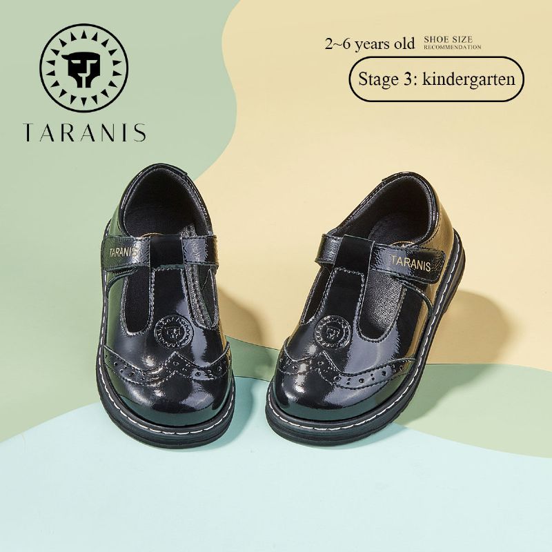 Unisex Loafers Prinsessa Juhlamekko Flat School Univor Performance Oxford Nahka Kengät Pojille Tytöille