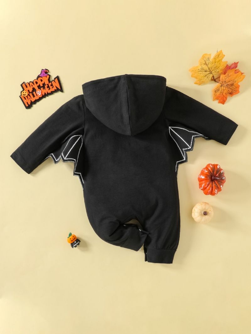 Vauvan Poikien Halloween Pumpkin Romper Haalari Jossa On Siivet