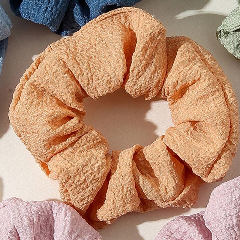 Hair Scrunchies Yksivärinen Elastinen Hiusnauha 12 Kpl Hiustarvikkeet Naisille Tai Tytöille