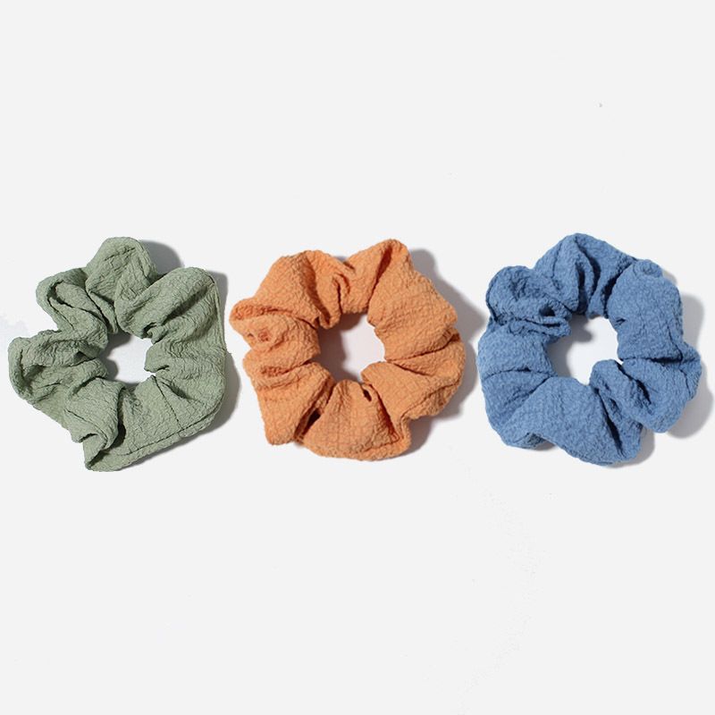 Hair Scrunchies Yksivärinen Elastinen Hiusnauha 12 Kpl Hiustarvikkeet Naisille Tai Tytöille