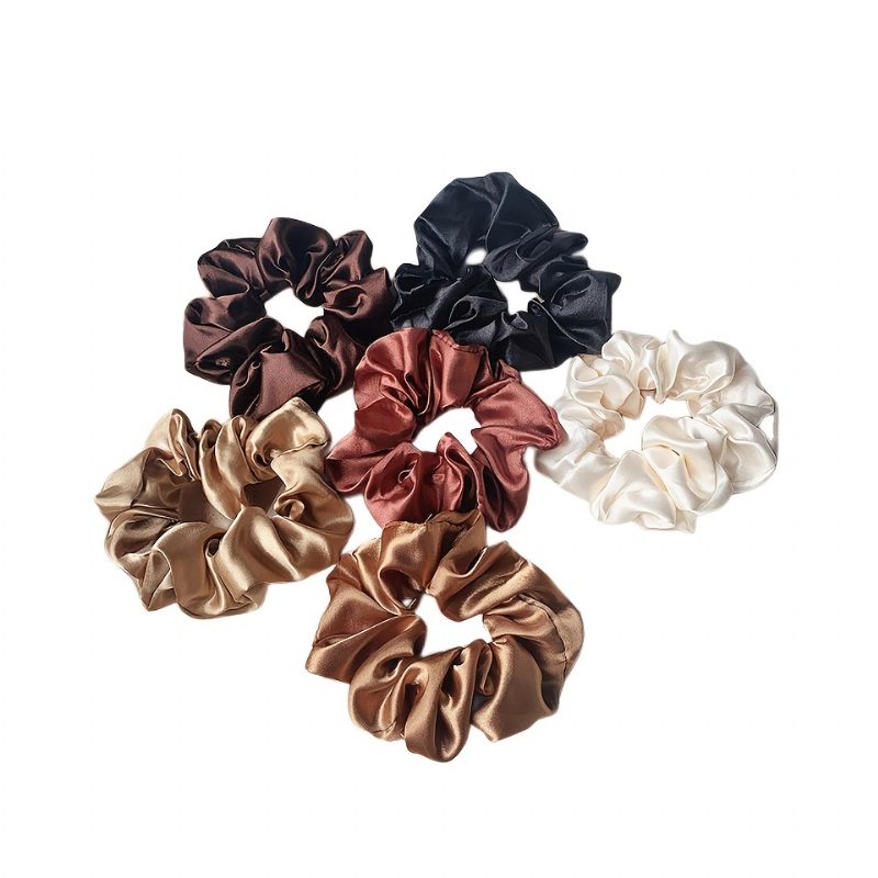 Silkkijäljitelmähiusscrunchies Soft Satin Scrunchies Hiuksille Satiini Miellyttävä Pieni Jäljitelmä Silk Scrunchy Hius Sideköydet Ponihäntäpidike Naisten Tytöille Hiustarvikkeet