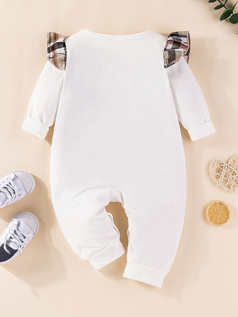Vauvan Vaatteet Ruffle Sleeve Romper Jumpsuit Onesie