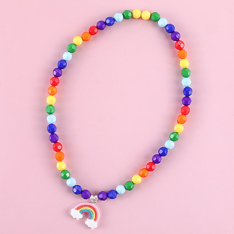 Makersland Tyttöjen Rainbow Riipus Kaulakoru