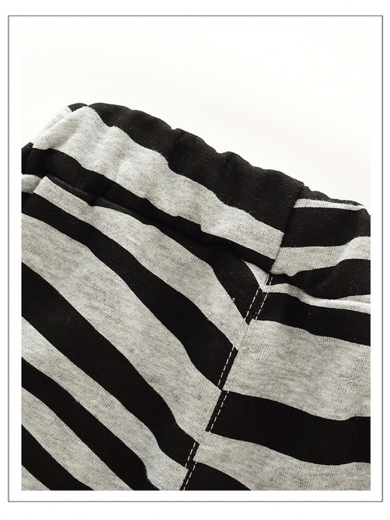 Poikien Koti Zebra Knit Pants Syksy Talvi Uusi