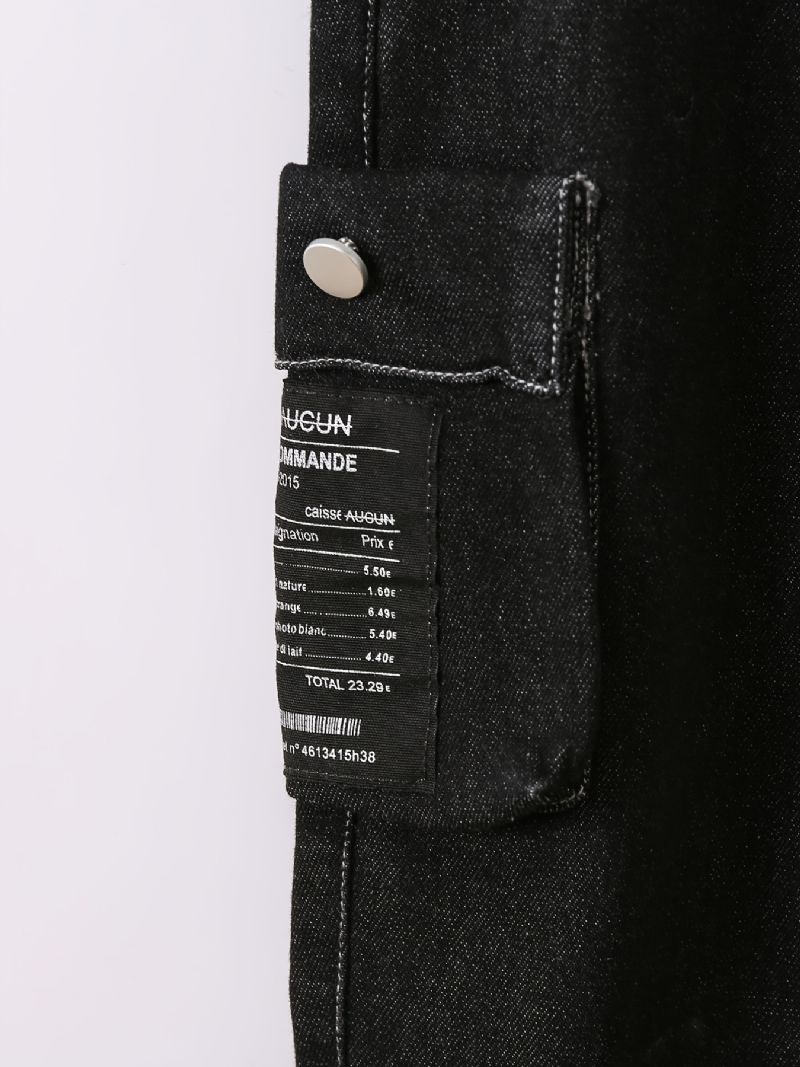 Lapset Pojat Casual Denim Muoti Farkut Kirjekuvioiset Taskuhousut