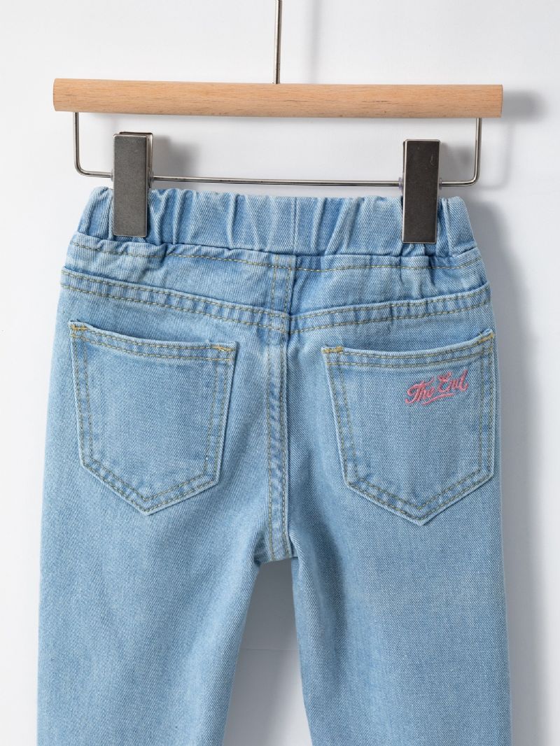 Toddler Tyttöjen Denim Farkut