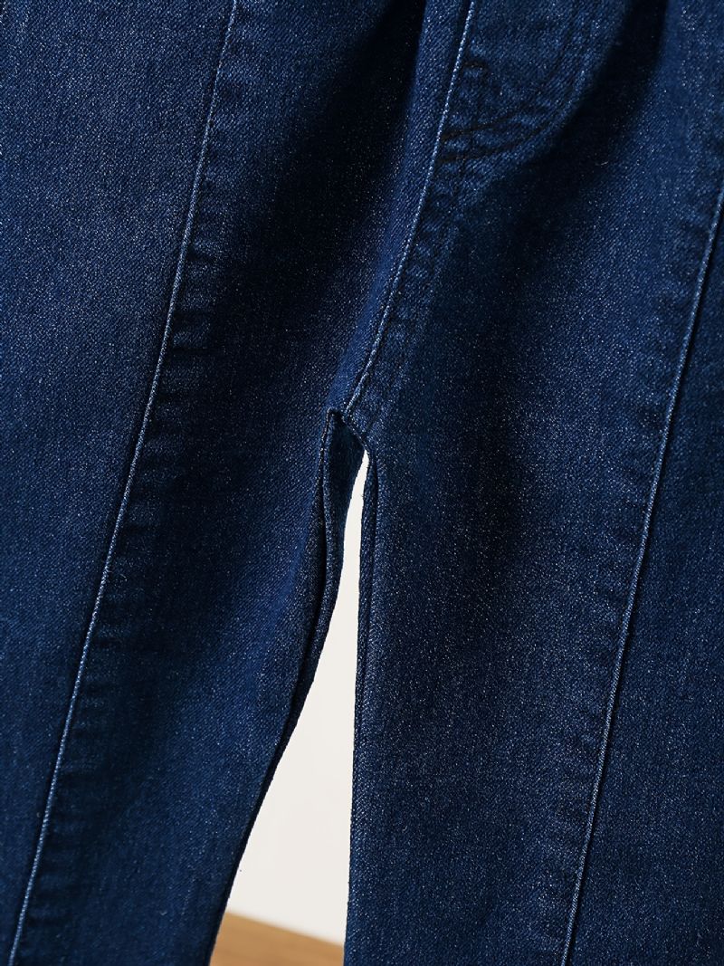 Tyttöjen Simple Muoti Bow Denim Levenevät Farkut