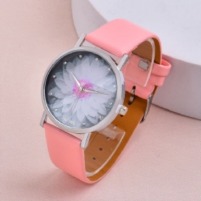 1 Kpl Tyttöjen Sunflower Student Quartz Watch